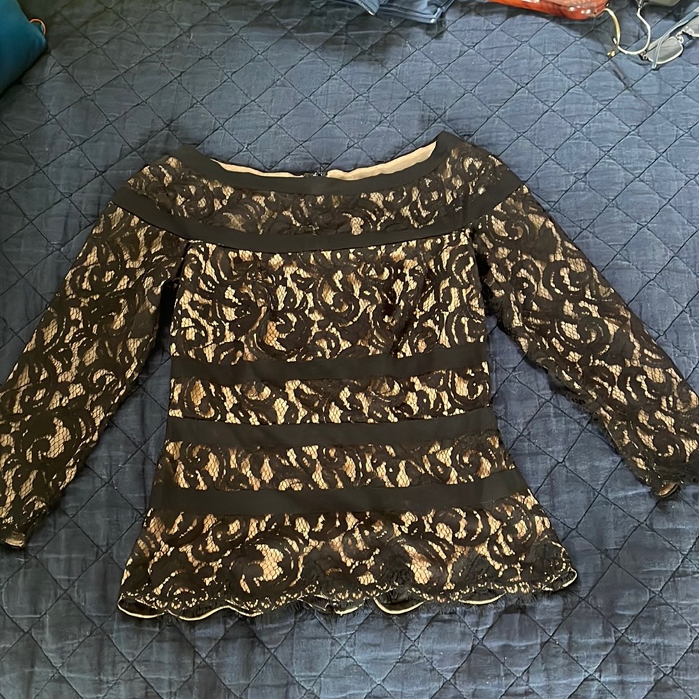 Tadashi Shoji Lace Top